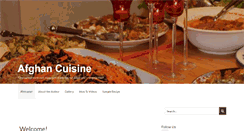 Desktop Screenshot of afghancuisinebook.com